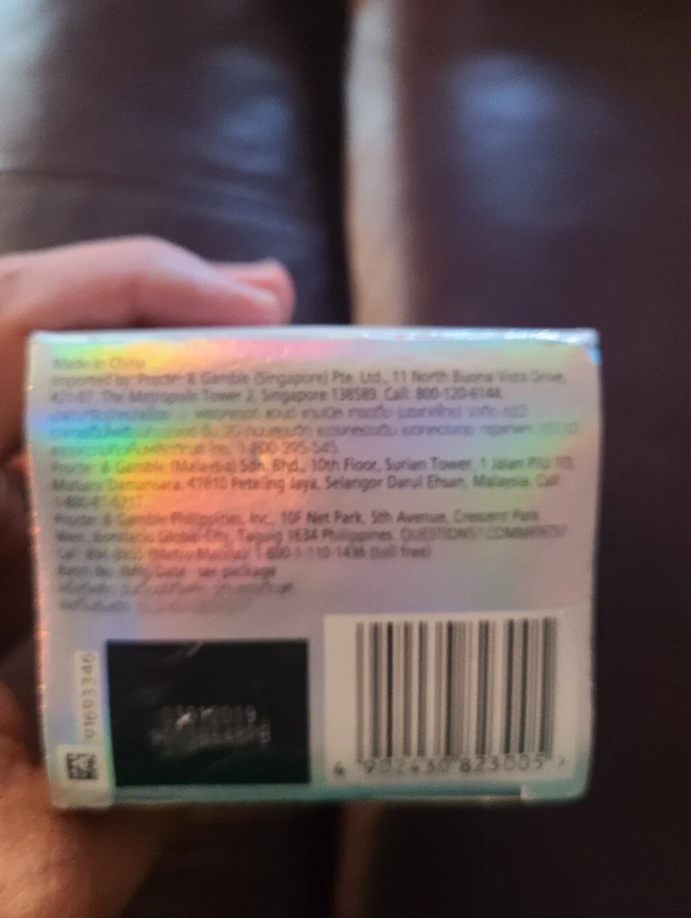 OLAY whitening mask